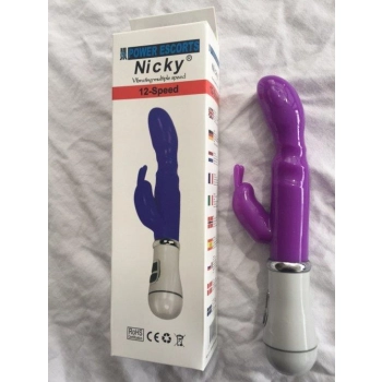 Nicky purple 13 speed g spot vibrating 22 cm