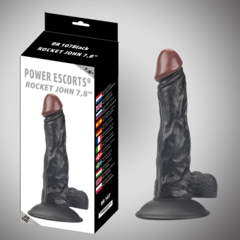 Dildo z przyssawką członek realistyczny penis 20cm