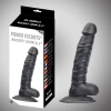 Mięsiste grube dildo z żyłami realistyczne 21cm