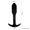 Nieduży korek analny na pierwszy raz mały plug 9cm