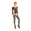 Bielizna-ONIXX black bodystocking S/M