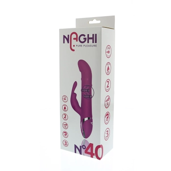 NAGHI NO.40 RECHARGEABLE DUO VIBRATOR