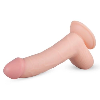 Penis dildo na przyssawce realistyczny członek 22c