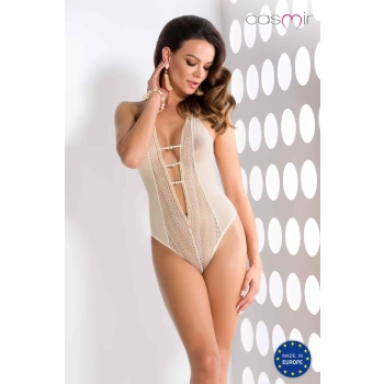 Bielizna-CLARISSE BODY cream S/M - Casmir