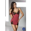 Bielizna-GILL CHEMISE red L/XL - Casmir