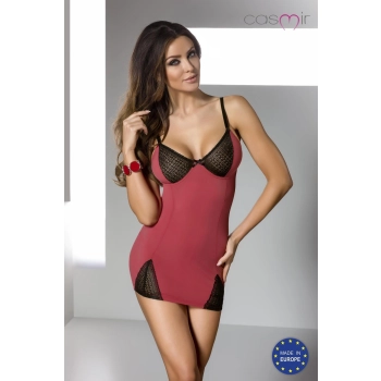 Bielizna-GILL CHEMISE red XXL/XXXL - Casmir