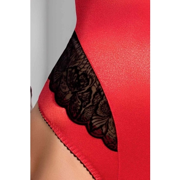 Bielizna-LAUREN BODY red L/XL - Casmir