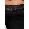 Bielizna-LAUREN CHEMISE black L/XL - Casmir