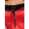 Bielizna-LAUREN CHEMISE red L/XL - Casmir