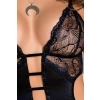 Bielizna-MEREDITH CHEMISE black L/XL - Casmir