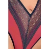 Bielizna-SYLVIANE BODY coral XXL/XXXL - Casmir