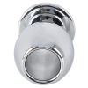 Metalowy korek analny otwarty tunel plug sex 6 cm