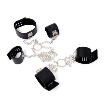 Ściągacz łańcuchowy Hogtie Toyz4lovers czarny