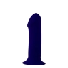 Gładkie silikonowe dildo z mocną przyssawką 18 cm