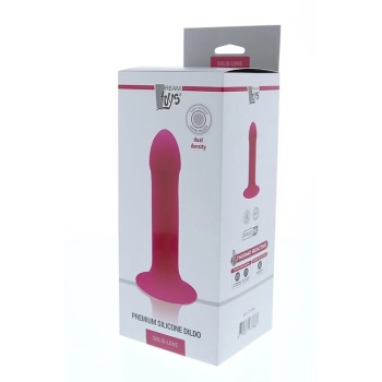 SOLID LOVE PREMIUM DILDO 7INCH, PINK