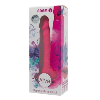 Wytrzymałe mocne dildo penis z przyssawką sex 18cm