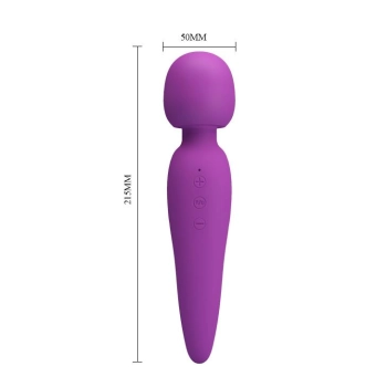 Masażer łechtaczki sex różdżka mocna ładowana 21cm