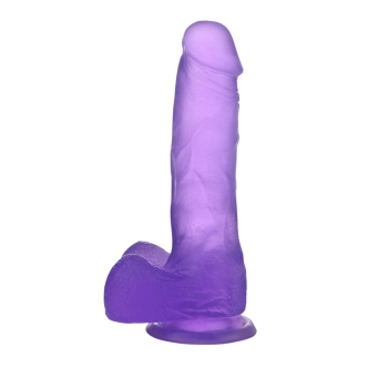 Dildo na przyssawce realistyczny jędrny penis 19cm