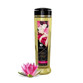 Olejek- SHUNGA MASSAGE OIL Amour Sweet Lotus 240ml