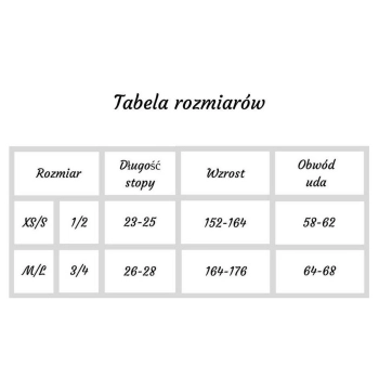 Bielizna- Kabarette/Rajstopy 153 CZARNE S/M