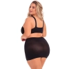 BE SEEN 2PC SKIRT SET BLACK PLUS SIZE