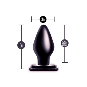 ANAL ADVENTURES XXL PLUG BLACK