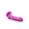 Gładkie silikonowe dildo z przyssawka 16,5 cm