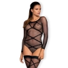 Bodystocking sex komplet body pończochy g320 s/m/l