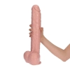 Duży penis naturalny kształt z przyssawką sex 40cm