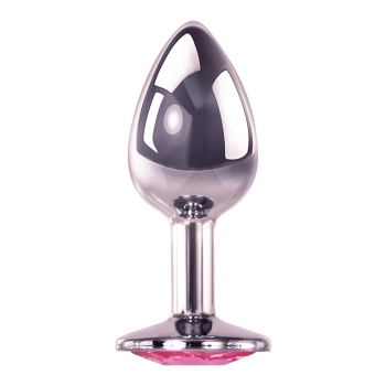 A&E PINK GEM ANAL PLUG MEDIUM