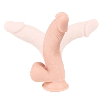 Dildo wyginane realistyczny penis członek sex 24cm