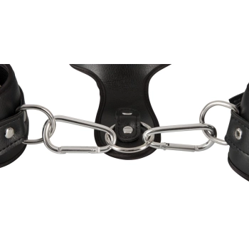 Imit. Leather Restraint Set O