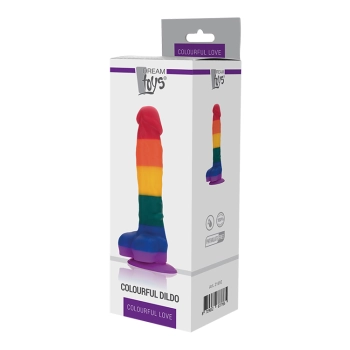 COLOURFUL LOVE COLOURFUL DILDO