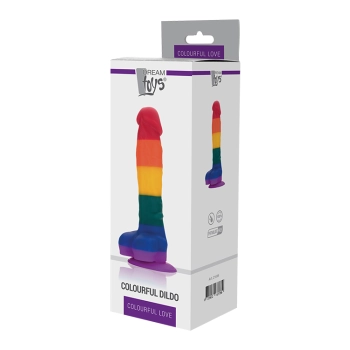 COLOURFUL LOVE COLOURFUL DILDO