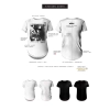 T-shirt men white S fashion