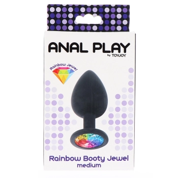 Rainbow Booty Jewel Medium