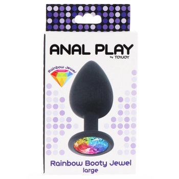 Rainbow Booty Jewel Large