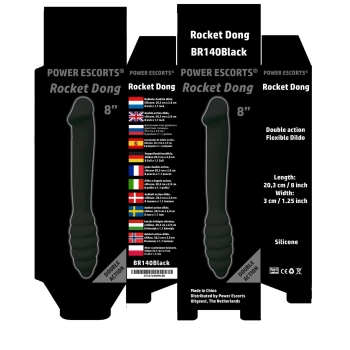 Rocket Dong 20 cm black