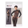 Catsuit bodystocking siateczka otwarty krok m/l