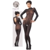 Catsuit bodystocking siateczka otwarty krok m/l