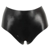 Crotchless latex panties S