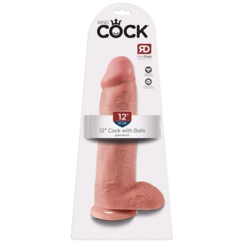 King Cock with balls 12 inch