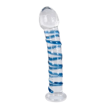 Arts Clair Bleu Glass Dildo