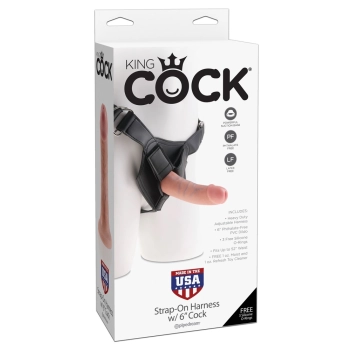 King Cock Strap-On 6 inch