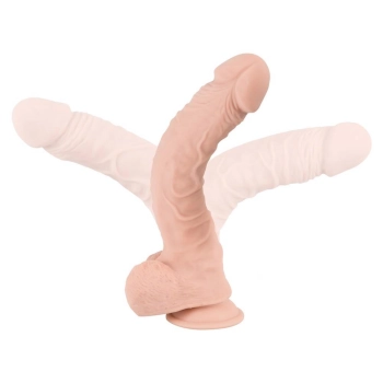 Realistyczne wyżyłowane dildo przyssawka 29,5 cm