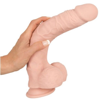 Realistyczne wyżyłowane dildo przyssawka 29,5 cm