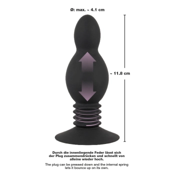 Black Velvets Bouncing Plug