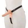 Wibrator strap-on uprząż paski 10 trybów 15cm sex