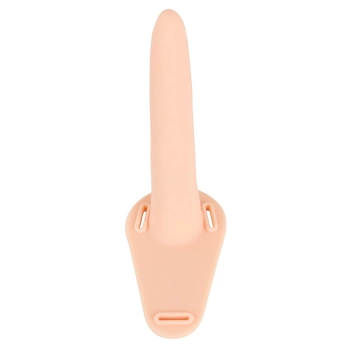 Wibrator strap-on uprząż paski 10 trybów 15cm sex