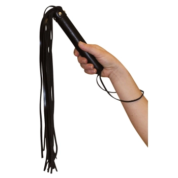 Leather Flogger with Tails